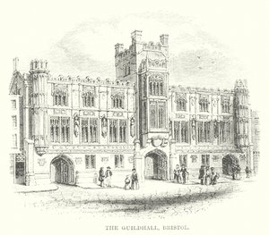 The Guildhall, Bristol (gravyr) av English School
