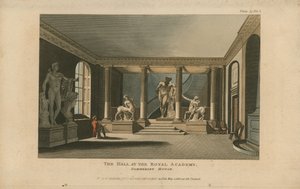 Hallen vid Royal Academy, Somerset House av English School