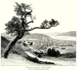 The High School, från Roslyn (gravyr) av English School