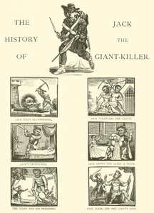 Historien om Jack The Giant Killer (träsnitt) av English School