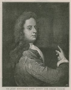 Den ärade Joseph Addison av English School