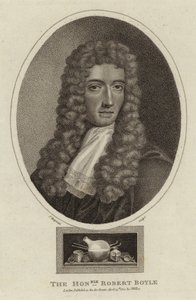 Den ärade Robert Boyle (1627 - 1691) av English School