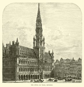 Hotel de Ville, Bryssel av English School