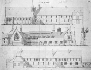 The House of Mercy, Clewer, ca 1853 av English School
