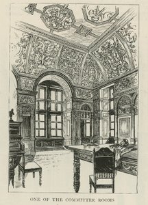 Imperial Institute: Ett av kommittérummen av English School