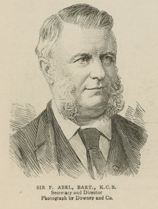 Imperial Institute: Sir F Abel, sekreterare och direktör av English School