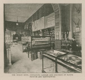 Imperial Institute: Ceylonrummet av English School