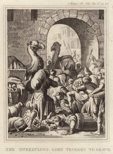 The Incredulous Lord Trodden to Death av English School