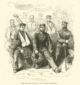 Invaliderna väntar på sina kamrater, 1871-2 av English School
