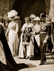 Prinsen av Wales investiture, 1911 l av English School