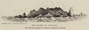 Ön Trinidad (gravyr) av English School