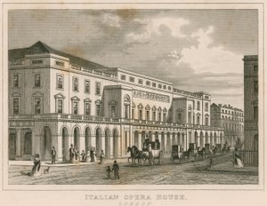 Italienska operahuset, London av English School