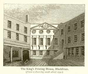 The Kings Printing House, Blackfriars av English School