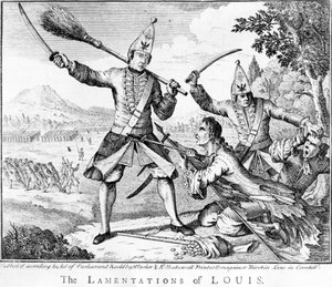 Ludvigs klagosånger, 1757 av English School