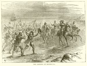 Landningen av Monmouth av English School