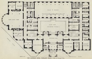 The Langham Hotel, Portland Place (gravyr) av English School