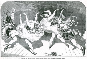 The Last New Can-Can - Mademoiselle Colonna och hennes parisiska trupp på Royal Alhambra Palace av English School