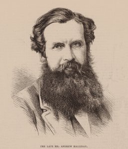 The Late Mr Andrew Halliday (gravyr) av English School