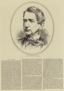 Den framlidne Mr W H Seward (gravyr) av English School