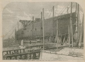 Ångfartyget Leviathan (Great Eastern), maj 1856 av English School