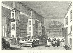 The Library at Edgeworthstown (gravyr) av English School