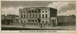 The London Institution, Moorfields, London av English School