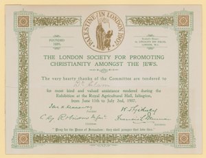 London Society for Promoting Christianity among the Judas av English School