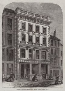 London och Middlesex Bank, Finch-Lane, City (gravyr) av English School