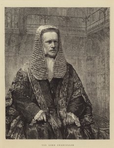 Lord Chancellor (gravyr) av English School