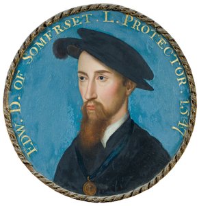 Lord Protector (olja) av English School