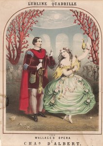 The Lurline Quadrille, 1860 av English School