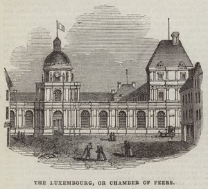 Luxemburg eller kammaren (gravyr) av English School