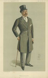 The Marquis de Soveral, tecknad serie från Vanity Fair magazine, 13 november 1912 av English School