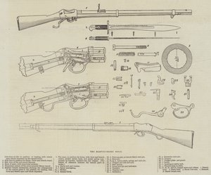 Martini-Henry Rifle (gravyr) av English School