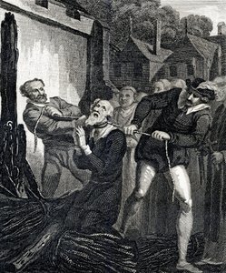 William Tyndales martyrdöd av English School