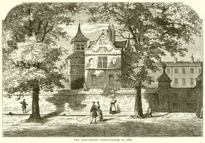 Marylebone School-House 1780 av English School