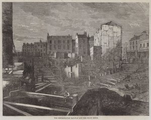 Metropolitan Railway and the Fleet Ditch (gravyr) av English School
