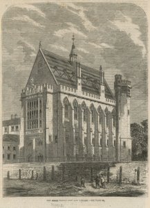 Middle Temple nya lagbiblioteket av English School