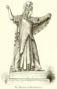 Minerva i Herculaneum av English School