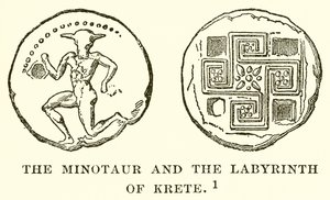 Der Minotaurus und das Labyrinth von Kreta von English School