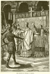 Mordet på Thomas A Becket av English School