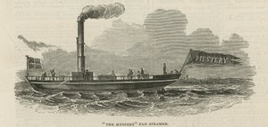 The Mystery fan steamer av English School