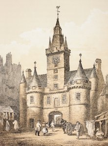 The Netherbow Port, Edinburgh, mai le 