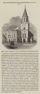 The New Church of St Thomas, Charterhouse (gravyr) av English School