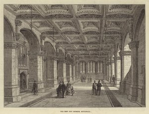 The New City Museum, Guildhall (gravyr) av English School