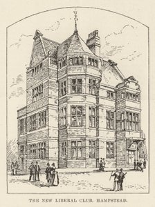 The New Liberal Club, Hampstead (gravyr) av English School