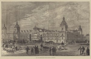 The New Metropolitan Poultry Market, Smithfield (gravyr) av English School