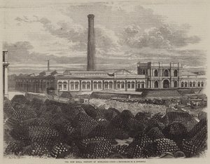 The New Shell Factory at Woolwich (gravyr) av English School