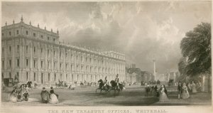 Det nya finanskontoret, Whitehall av English School