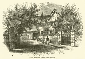 The Newark Gate, Leicester (gravyr) av English School